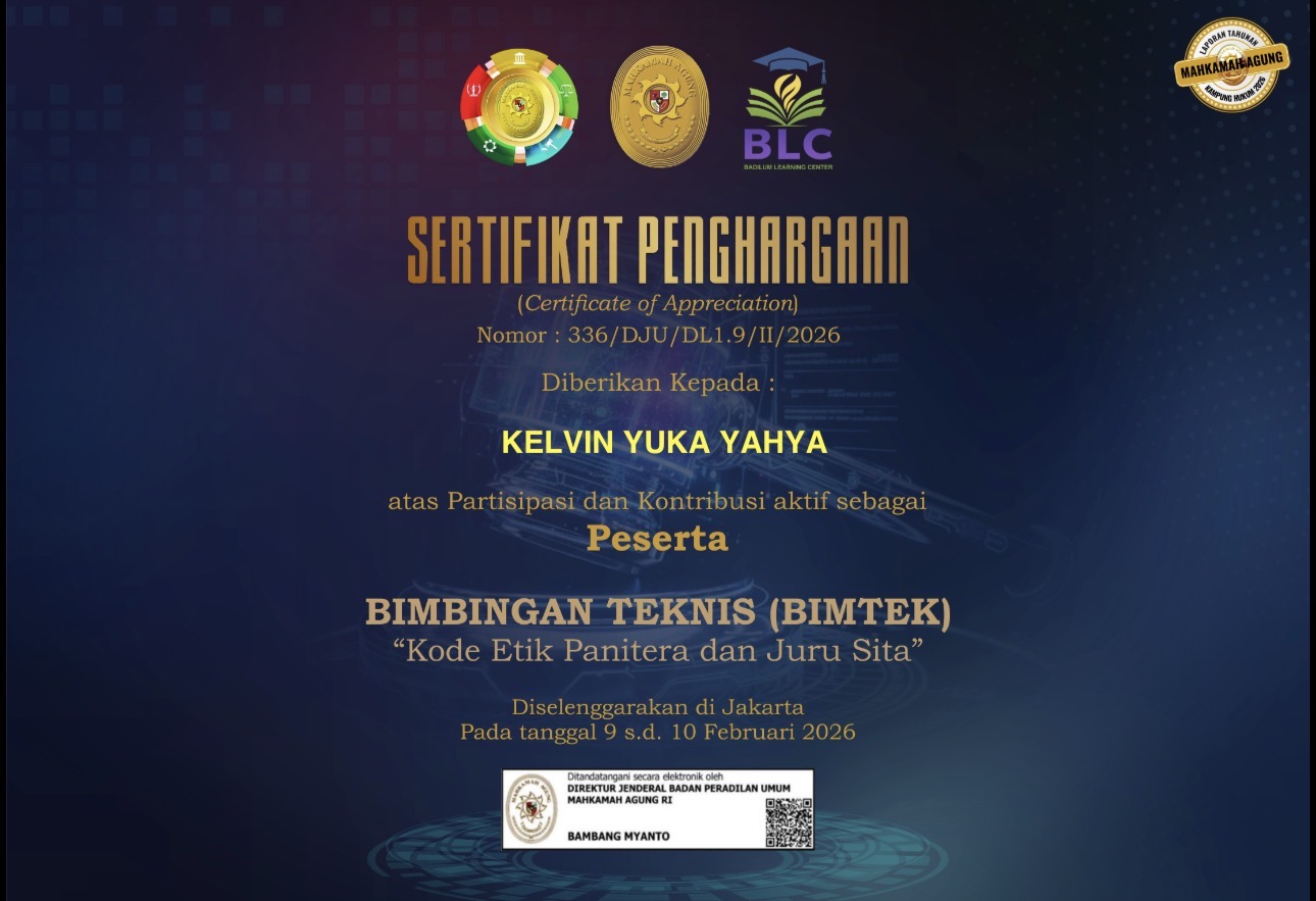 Sertifikat 1
